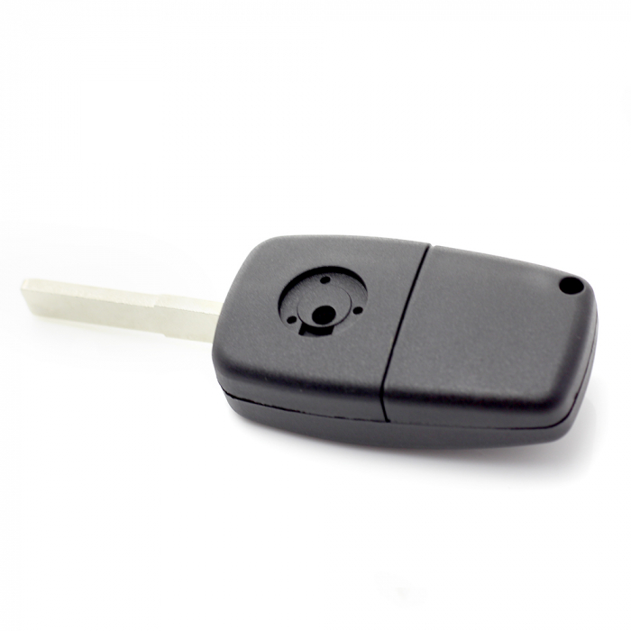 Fiat - Carcasa cheie tip briceag, 3 butoane, negru [9]
