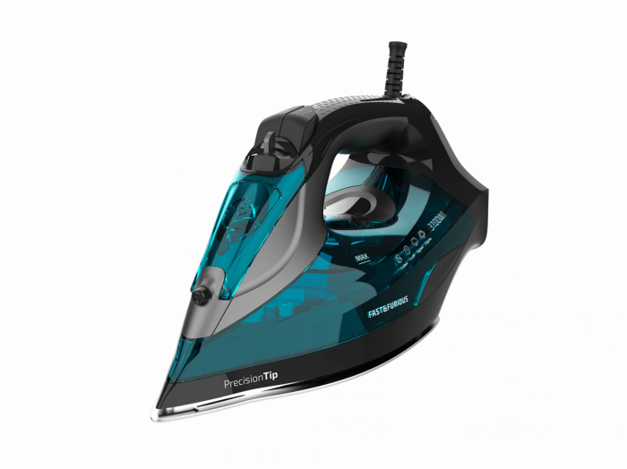 Fier de calcat Cecotec FastFurious 5055 Pro, 3100 W, ceramic, abur continuu 65 g m, rafala bur 255 gr min [7]