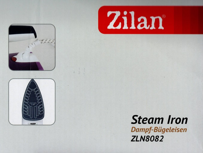 Fier de calcat cu talpa ceramica marca Zilan - ZLN8082 pentru calcat textile [5]