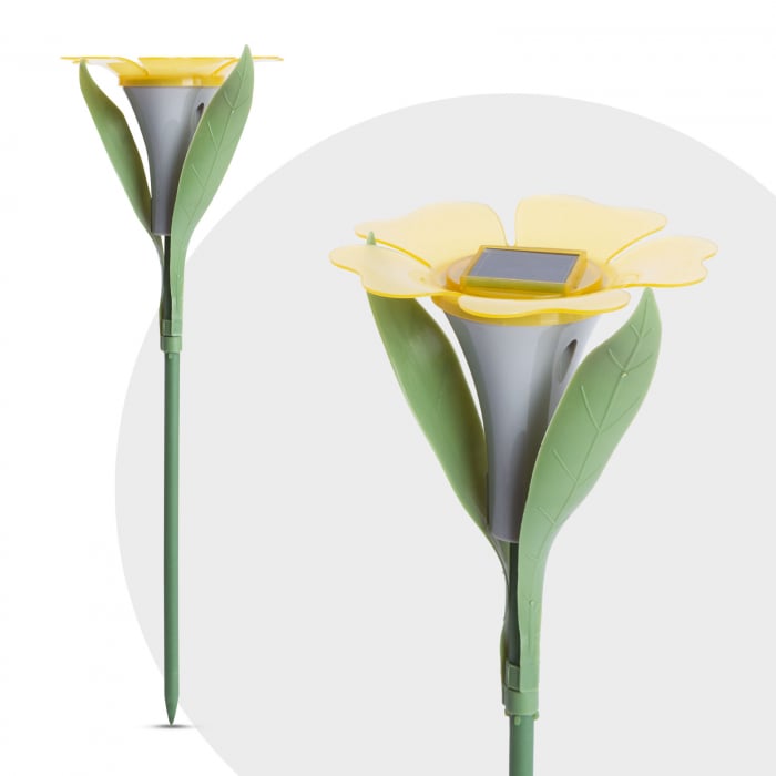 Floare solara de gradina LED - 30 x 10 cm [2]