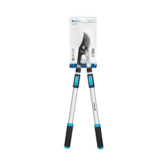 Foarfeca pomicultura silvicultura brate telescopice bypass IDEAL diametrul maxim de tăiere 45 mm - Cellfast [3]