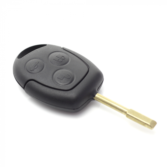 Ford - Carcasa cheie cu 3 butoane si suport baterie [7]