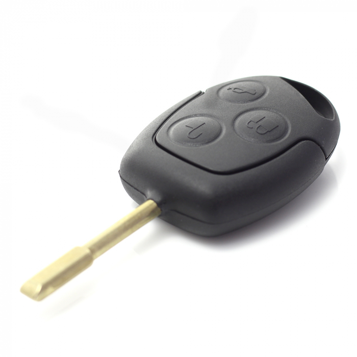 Ford - Carcasa cheie cu 3 butoane si suport baterie [10]