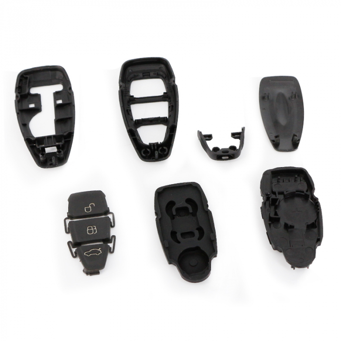 Ford - Carcasa cheie tip \" smartkey \" cu 3 butoane si lama de urgenta [5]