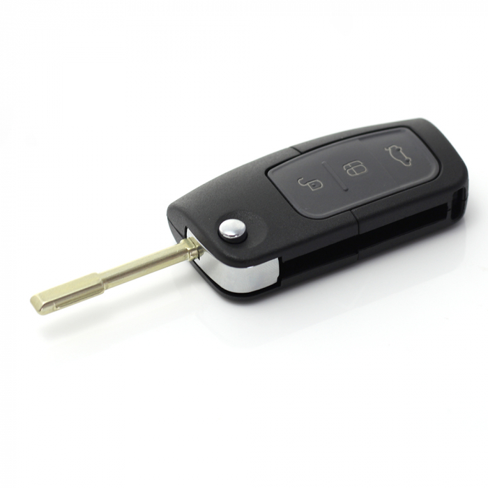 Ford - Carcasa tip cheie briceag cu 3 butoane [6]
