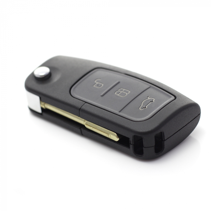 Ford - Carcasa tip cheie briceag cu 3 butoane [12]