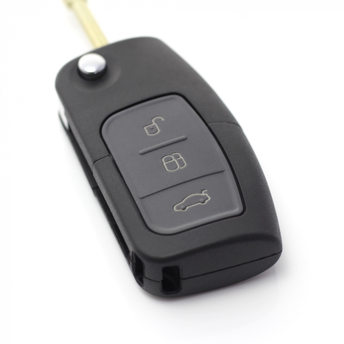 Ford - Carcasa tip cheie briceag cu 3 butoane [8]