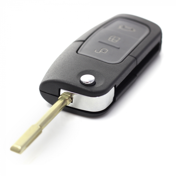 Ford - Carcasa tip cheie briceag cu 3 butoane [9]