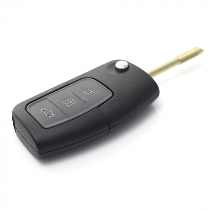 Ford - Carcasa tip cheie briceag cu 3 butoane [10]