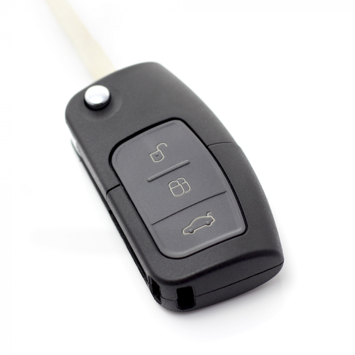 Ford - Carcasa tip cheie briceag cu 3 butoane [9]