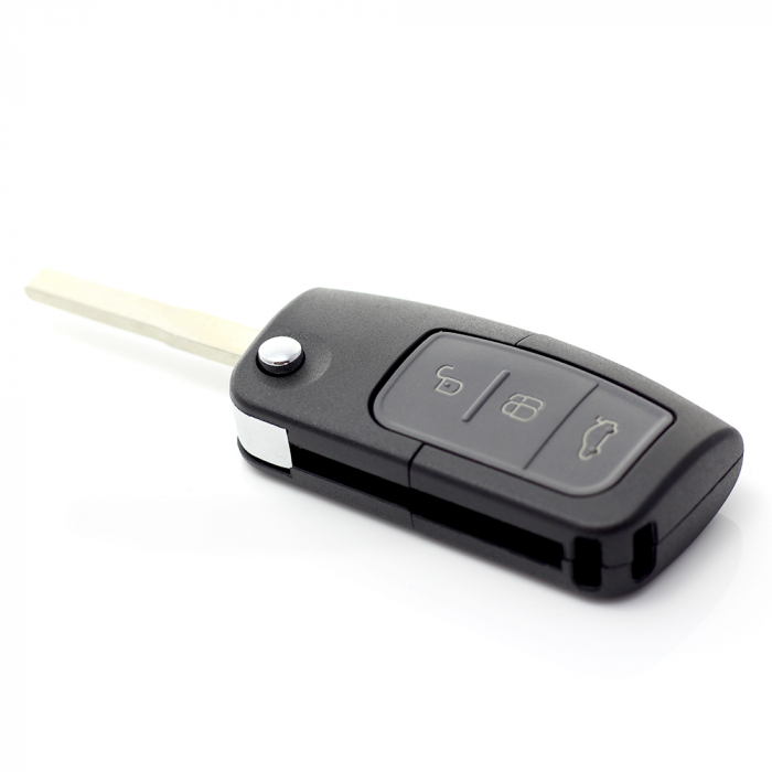 Ford - Carcasa tip cheie briceag cu 3 butoane [7]