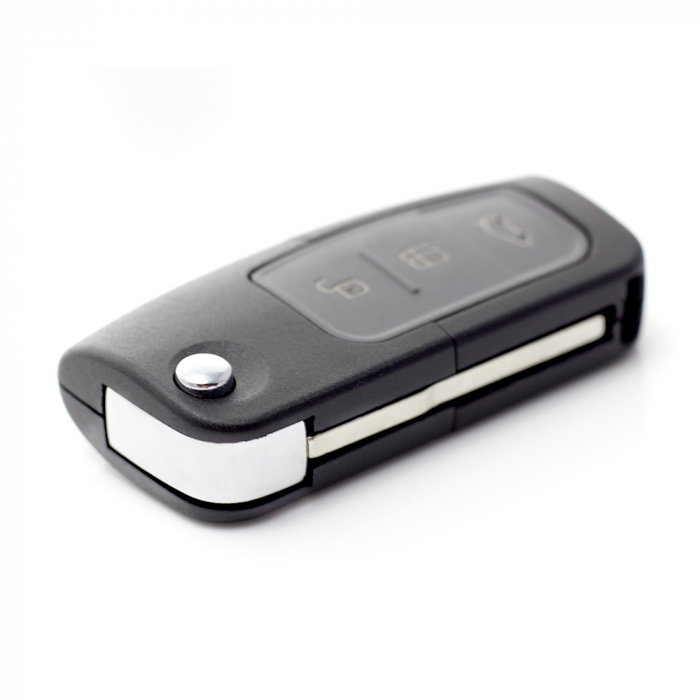 Ford - Carcasa tip cheie briceag cu 3 butoane [11]