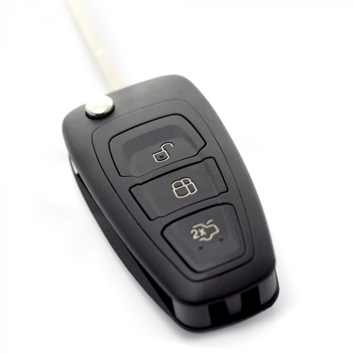 Ford - Carcasa tip cheie briceag cu 3 butoane [5]