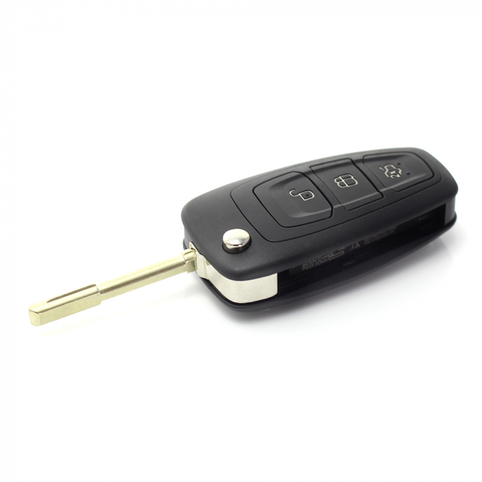 Ford - Carcasa tip cheie briceag cu 3 butoane [5]