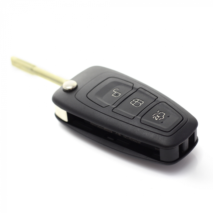 Ford - Carcasa tip cheie briceag cu 3 butoane [7]