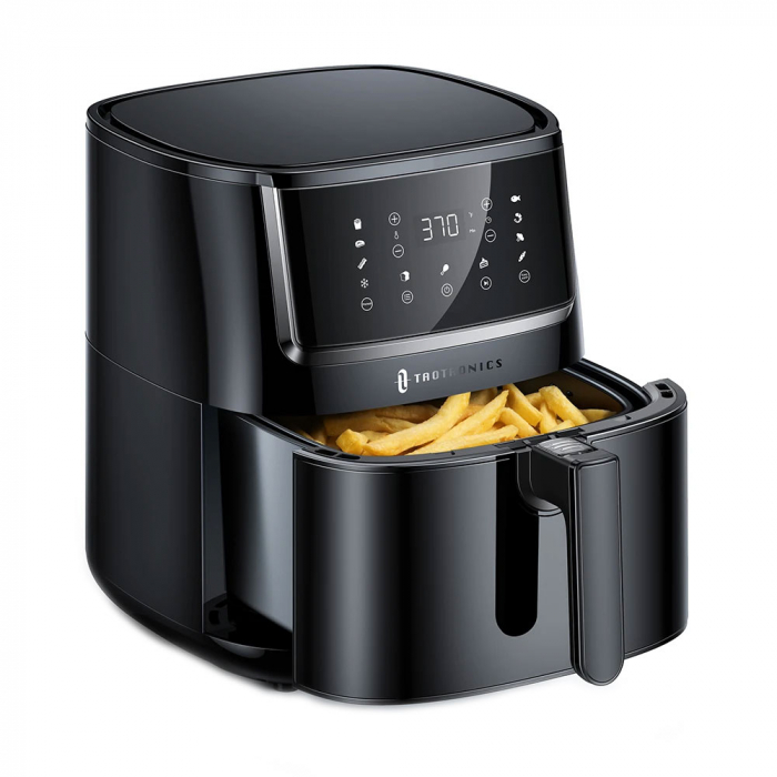 Friteuza cu aer cald, fara ulei TaoTronics TT-AF001 Air Fryer, 1750W, 6L, Control tactil, 11 Programe Presetate [2]