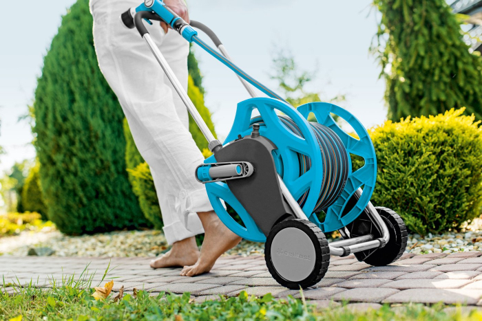 Furtun cu tambur Cellfast DISCOVER, furtun gradina MULTIFLEX 1 2 , 25m, accesorii incluse [2]