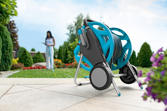 Furtun cu tambur Cellfast DISCOVER, furtun gradina MULTIFLEX 1 2 , 25m, accesorii incluse [3]