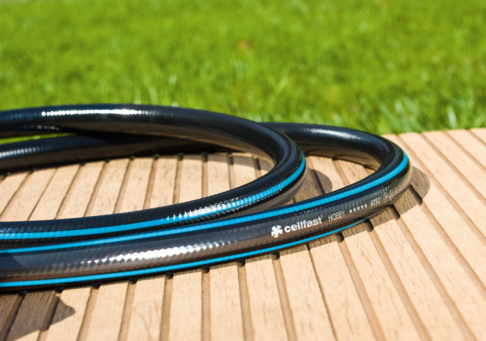 Furtun pentru gradina Cellfast HOBBY cu 6 straturi, 1 2 , Armat, 25m, protectie UV, antirasucire [5]