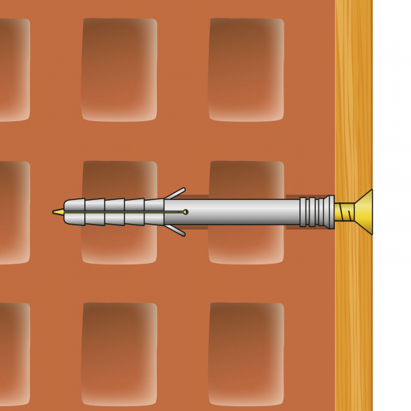 HANDY - Diblu + şurub - 10 x 60 mm- 10 buc. / pachet [2]