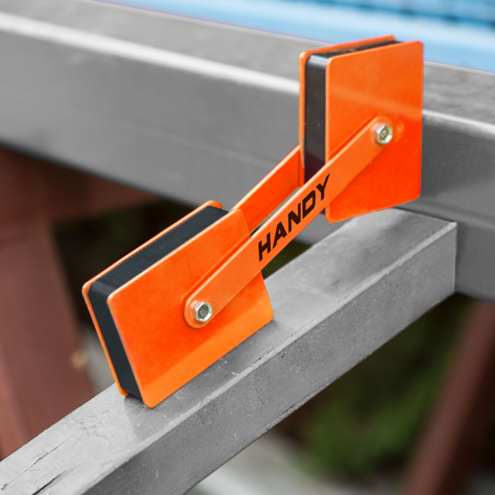 HANDY - Magnet de fixare dublu, articulat, pentru sudură - reglabil 360° - 22 kgf / magnet [2]