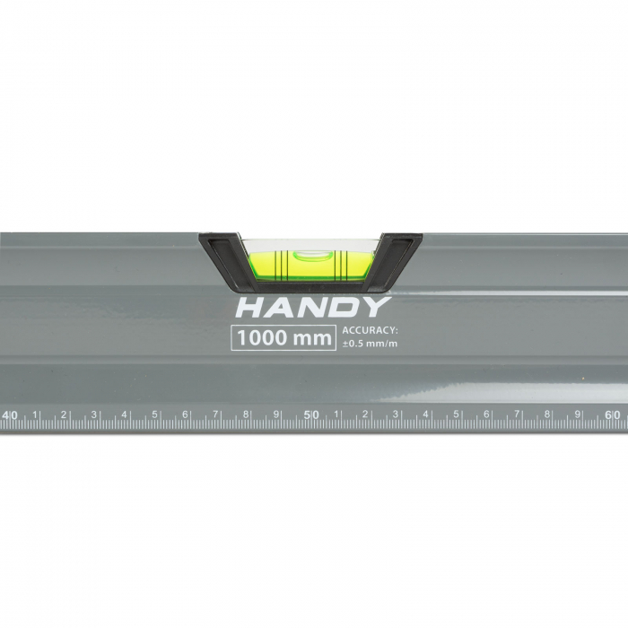 Handy - Nivelă - cu riglă şi boloboc cu oglindă, 1000 mm [6]