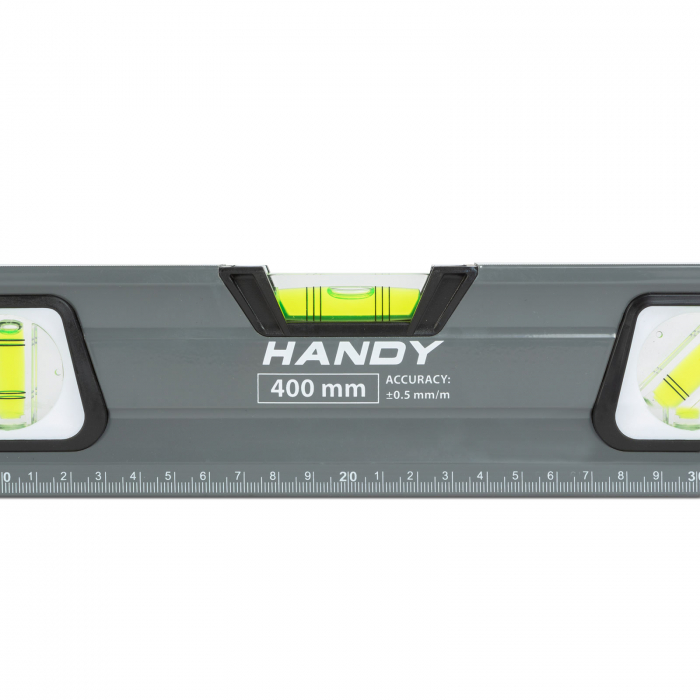 Handy - Nivelă - cu riglă şi boloboc cu oglindă, 400 mm [5]