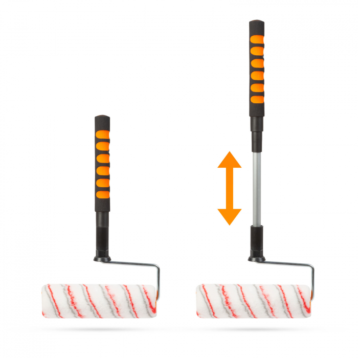 Set role pentru vopsit cu mâner telescopic - 4 piese - HANDY [2]