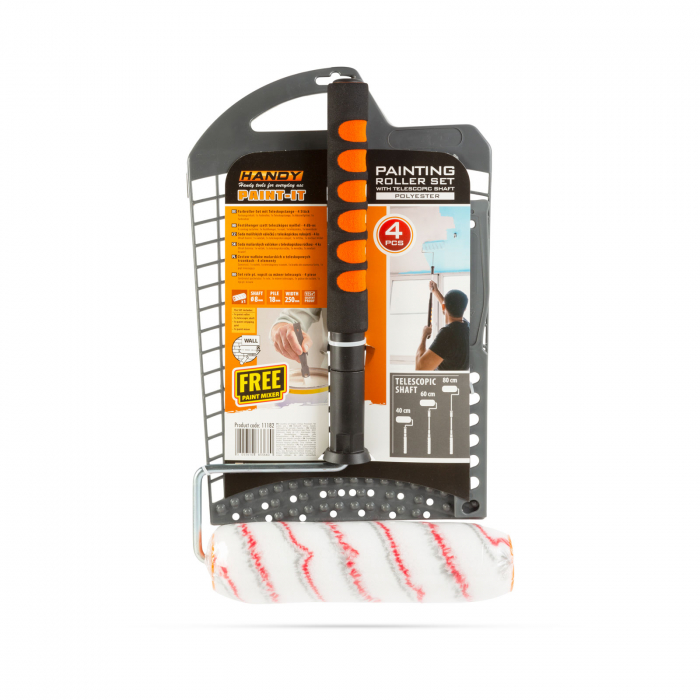 Set role pentru vopsit cu mâner telescopic - 4 piese - HANDY [5]