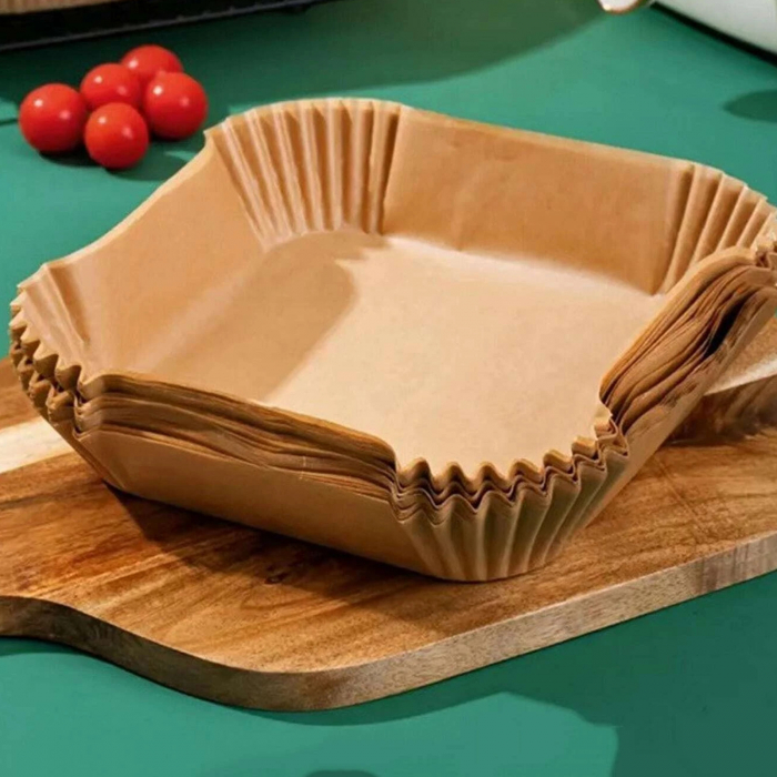 Hartie de copt pentru friteuza cu aer - forma patrata 20x20 cm - 50 buc/pachet [3]