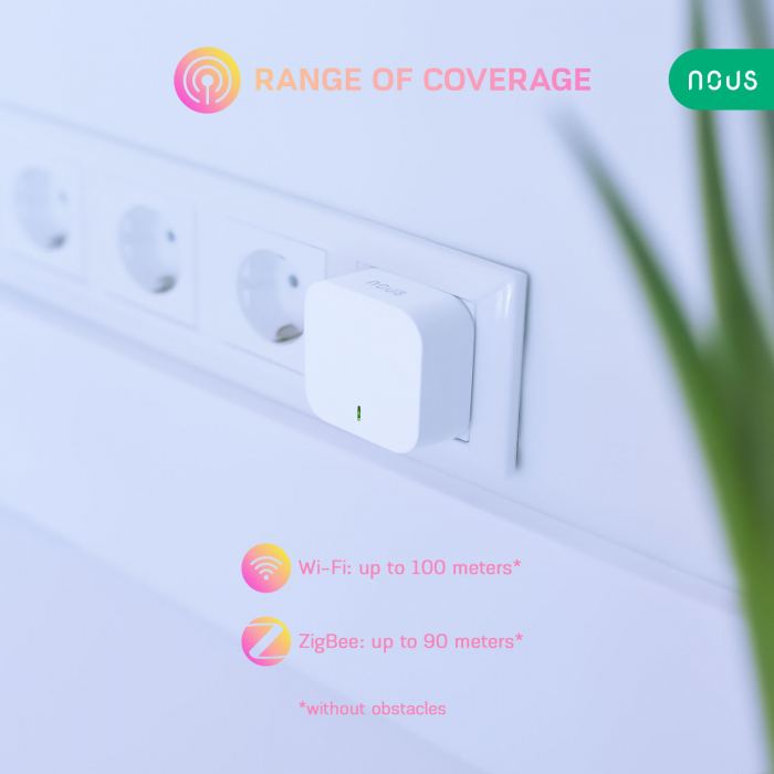 Hub inteligent de tip Gateway Nous E1, WiFi, ZigBee [6]