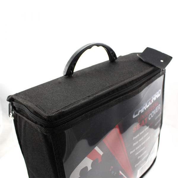 Huse universale pentru scaune auto, cu fluturași, culoare negru, 9 piese [3]
