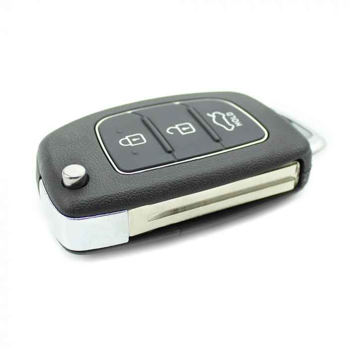 Hyundai - Carcasa cheie tip briceag, 3 butoane [3]