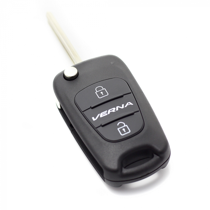 Hyundai Verna - Carcasa cheie tip briceag, 2 butoane [6]