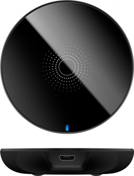 Incarcator fara fir wireless (5 W), negru- pentru telefoane inteligente si dispozitive standard QI [1]