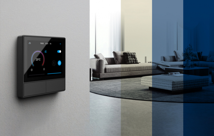 Intrerupator inteligent cu touch si functie termostat Sonoff NS Panel [7]