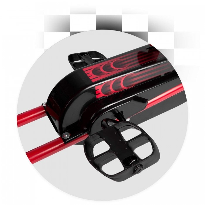 Kart cu pedale si roti gonflabile Gokart RK-593 Ricokids 759300, Rosu [7]