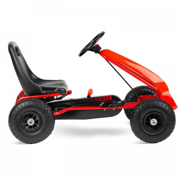 Kart cu pedale si roti gonflabile Gokart RK-593 Ricokids 759300, Rosu [3]