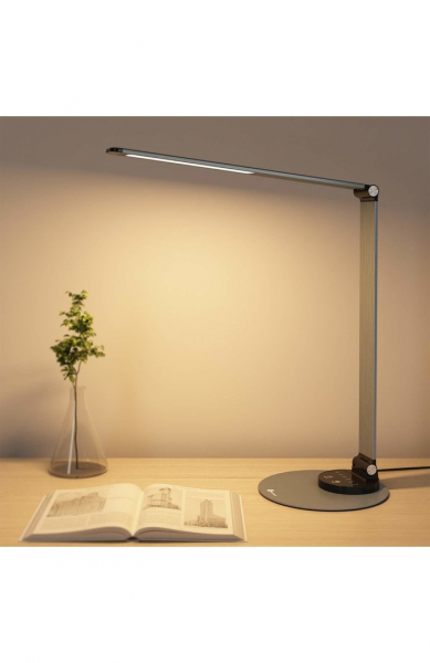 Lampa de birou cu LED TaoTronics TT-DL66, incarcare USB, 6 niveluri de luminozitate - Black [4]