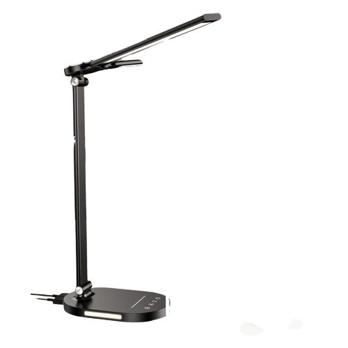 Lampa de birou LED Rovo 5508, lumina veghe, 5 moduri de lumina, 4 intensitati, 14W, control Touch, USB [1]