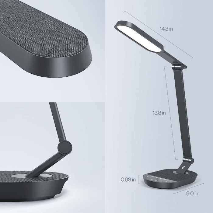 Lampa de birou LED TaoTronics TT-DL056, control touch, 5 moduri, 6 niveluri de luminozitate, 12W [3]