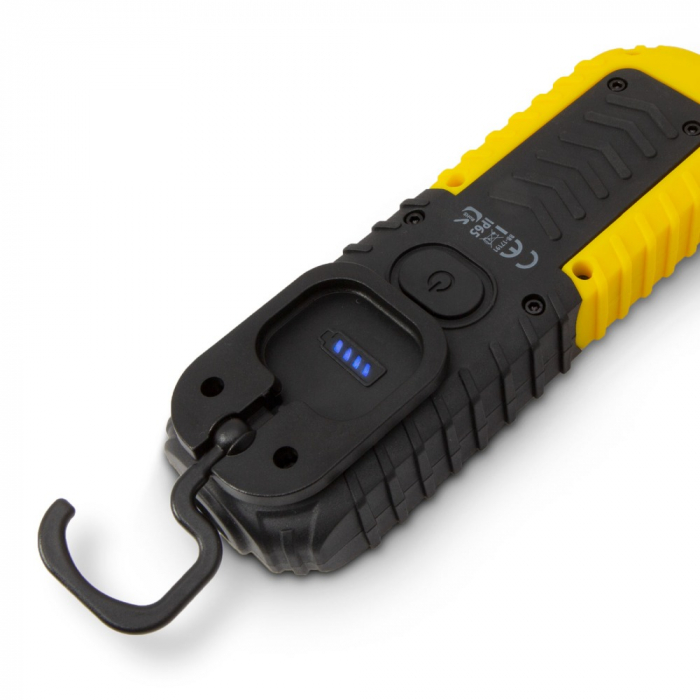 Lampa de lucru 2 în 1, suport magnetic - LED COB - Tip C - cu acumulator [3]