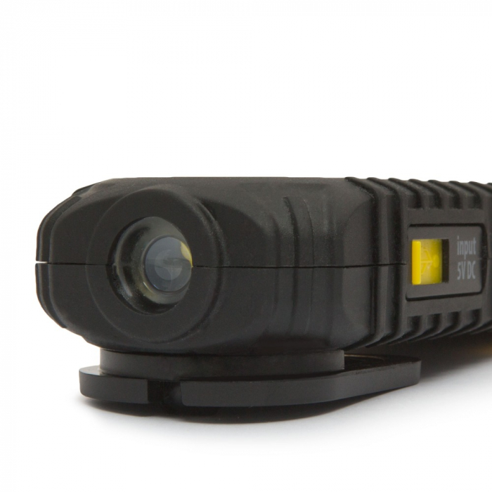 Lampa de lucru 2 în 1, suport magnetic - LED COB - Tip C - cu acumulator [5]