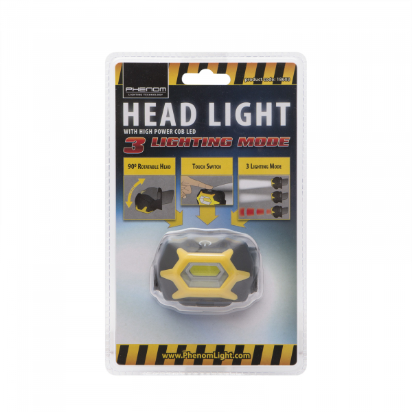 PHENOM - Lampă de cap COB-LED, cu senzor [5]