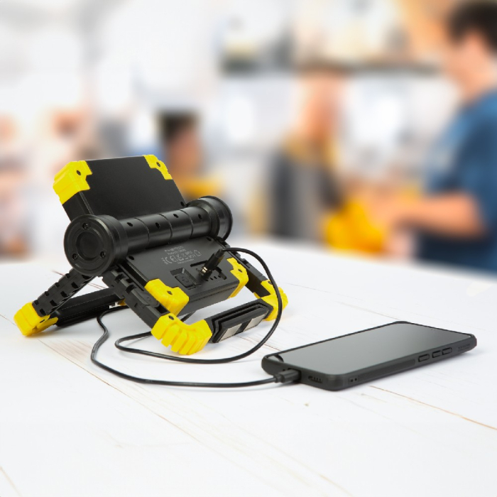 Lampa de lucru multifuncționala - 2 x 1000 Lumen LED - Acumulator - Type-C [5]