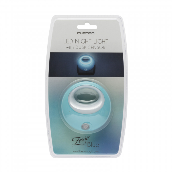 Lampa de veghe cu LED si senzor de lumina - albastra [3]