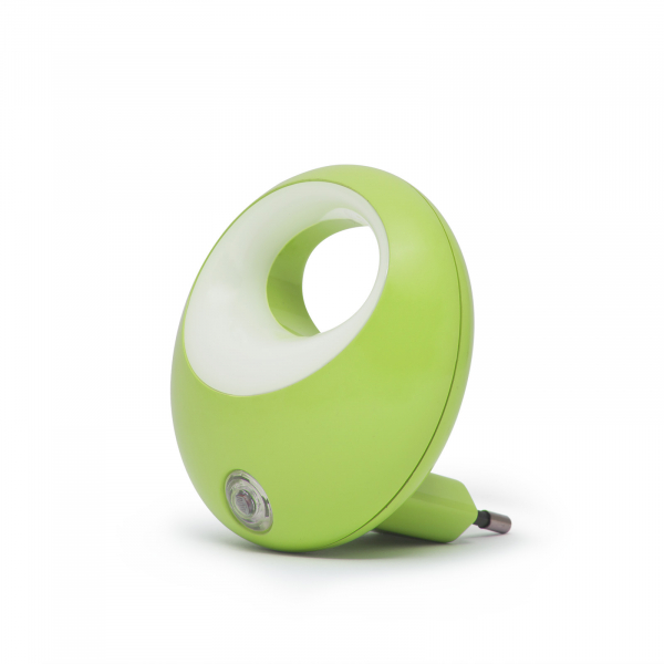 Lampa de veghe cu LED si senzor de lumina - verde [2]