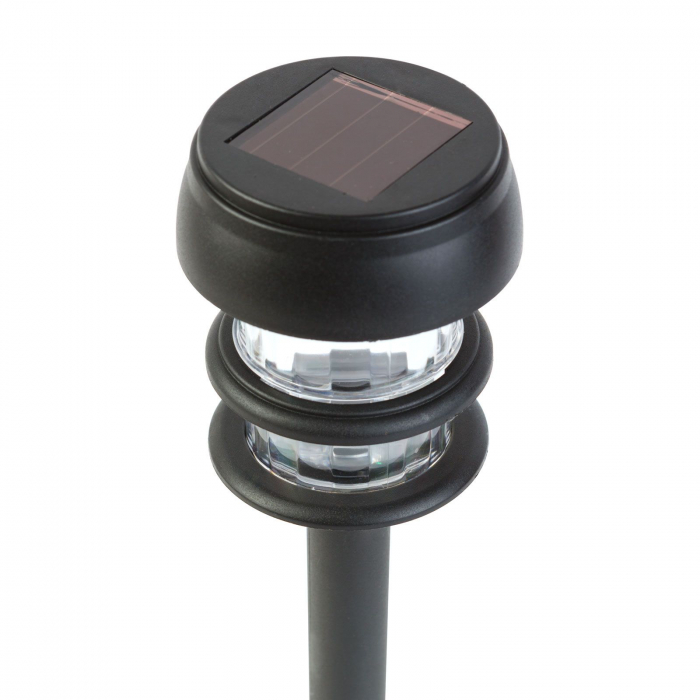 Lampă solară tip tarus, cu comutator on-off - 1 LED alb - 7,5 x 7,5 x 40 cm [2]