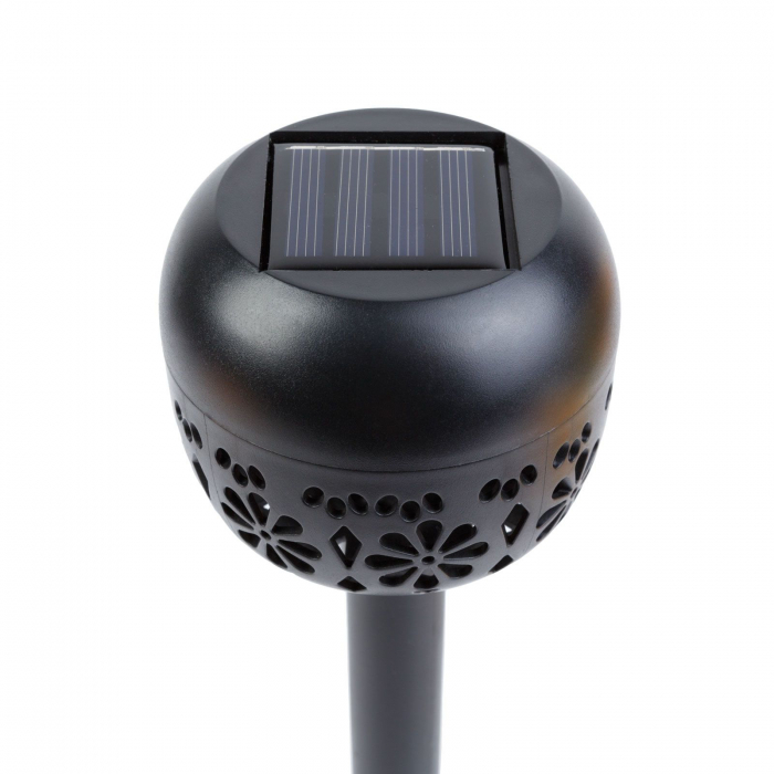 Lampă solară de gradina cu 1 LED alb cald - 8 x 8 x 38 cm [3]