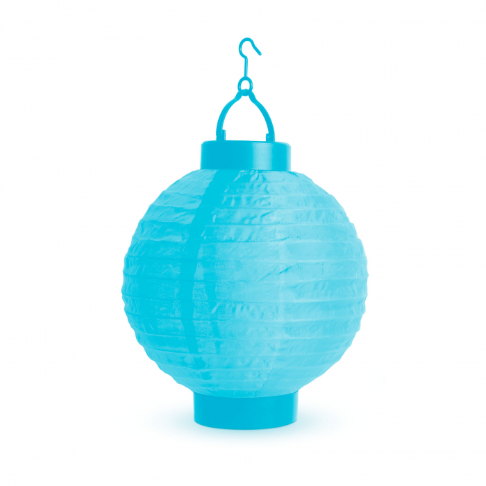 Lampion pliabil de agatat cu LED - Albastru - 2 x AAA [2]